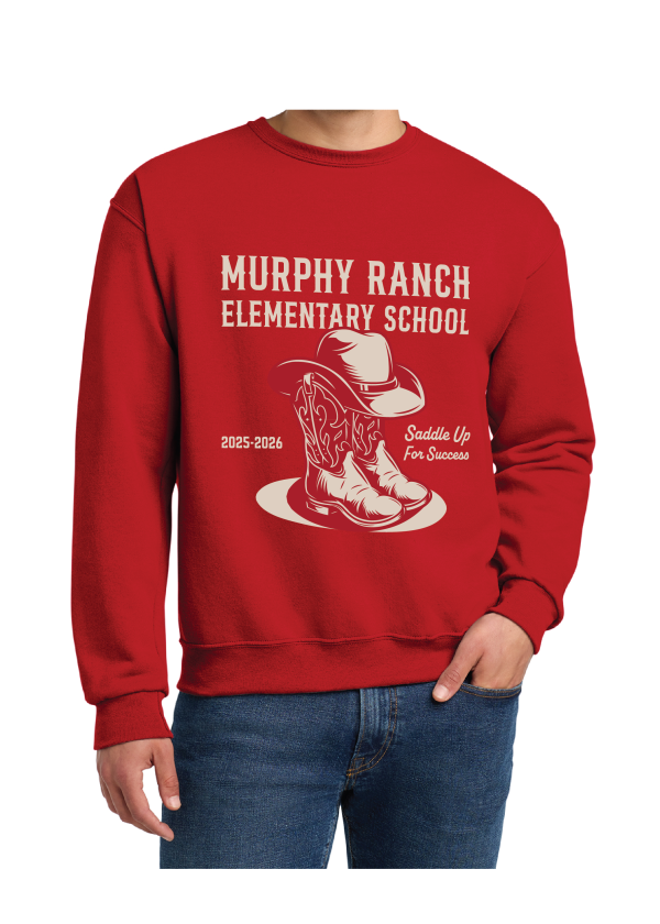 Adult Crewneck Sweater - Boots