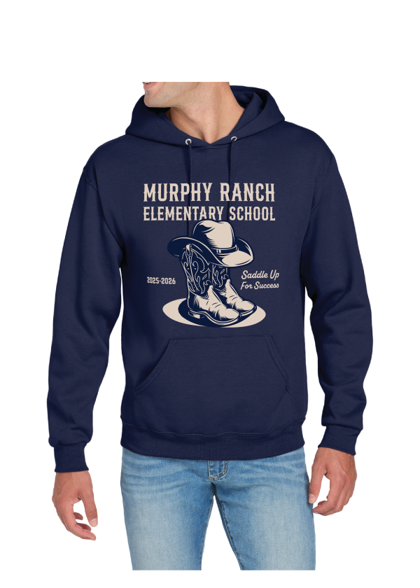 Adult Pullover Hooded Sweatshirt - Boots - Image 3