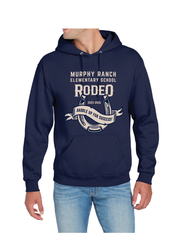 Adult Pullover Hooded Sweatshirt - Horseshoe