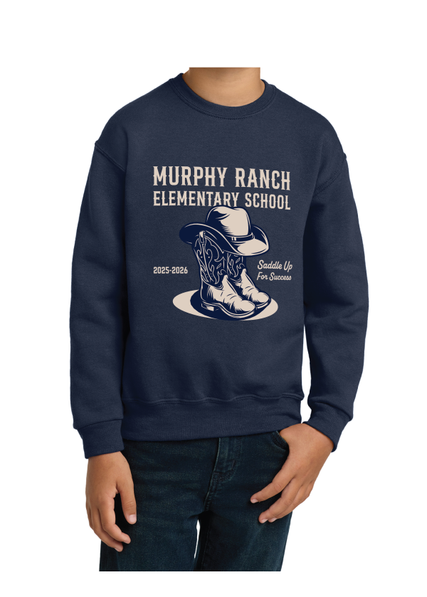 Youth Crewneck Sweater - Boots - Image 3