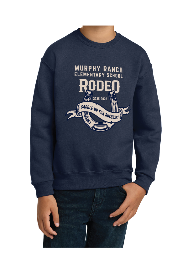 Youth Crewneck Sweater - Horseshoe