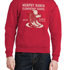 Youth Pullover Hooded Sweatshirt - Boots